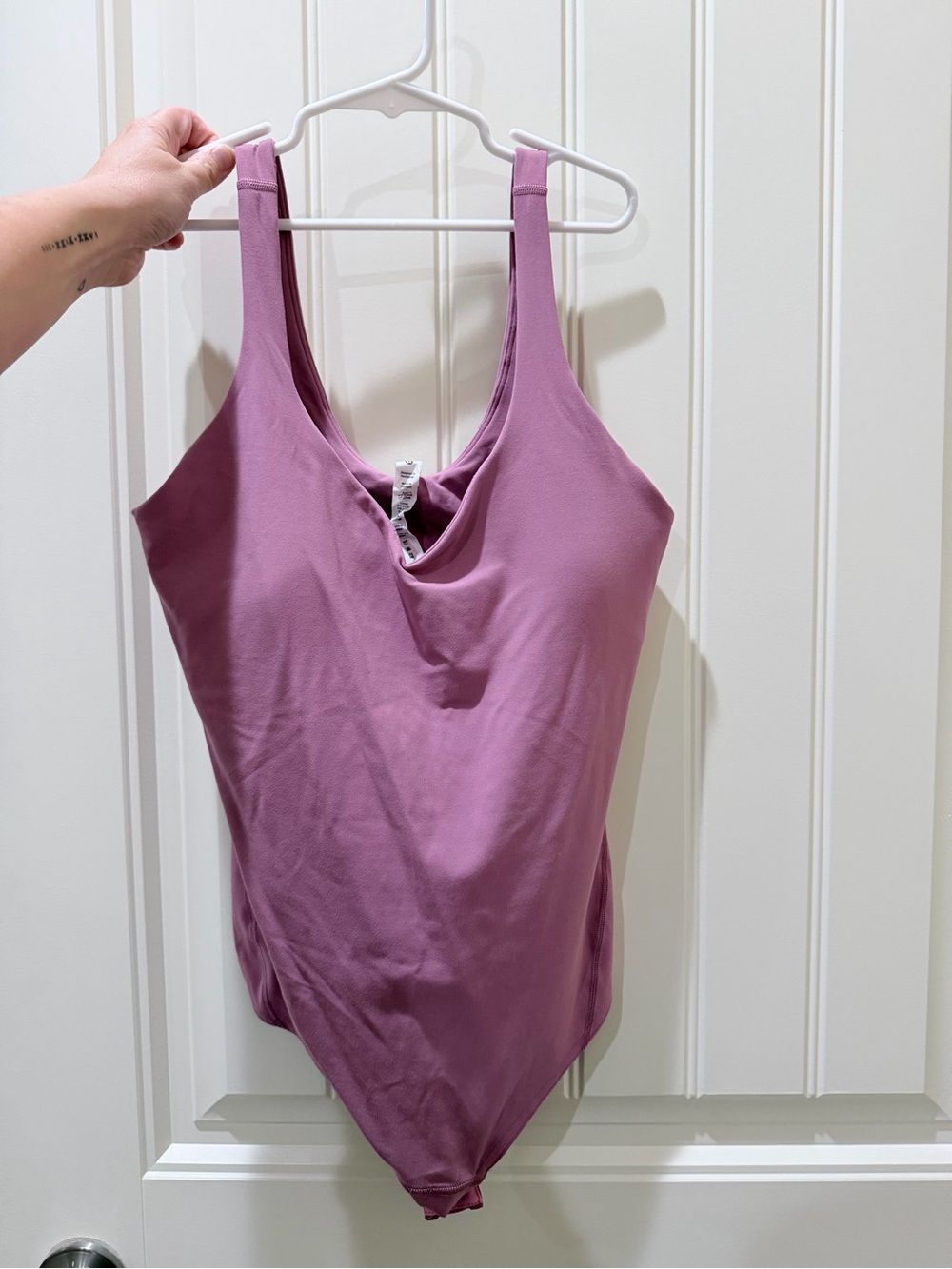 Lululemon Mauve bodysuit